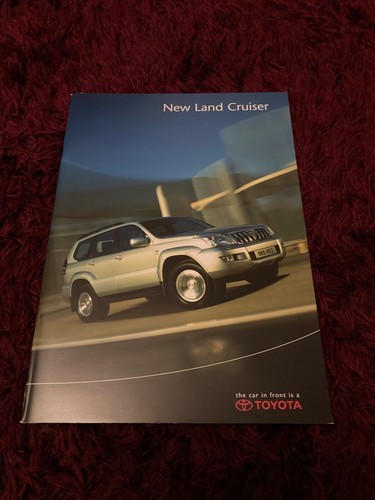 Toyota land cruiser brochure - land,